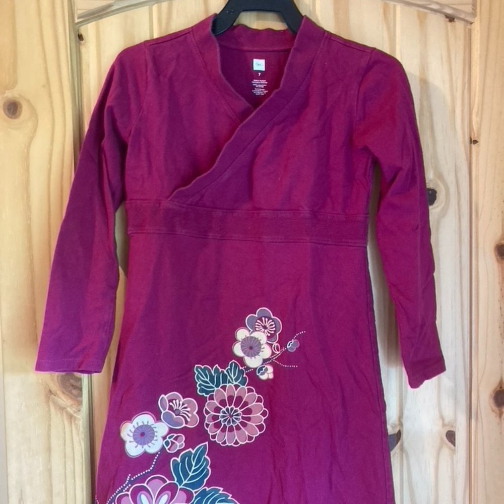 Tea Collection wrap-neck dress